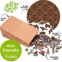 Wooden City Puzzel Hout Modish Dear 250pcs
