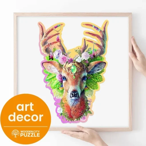 Wooden City Puzzel Hout Modish Dear 250pcs