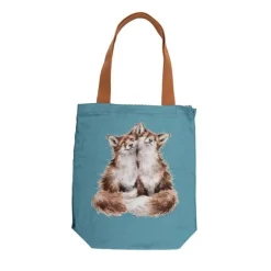 Wrendale Designs Canvas Draagtas Vossen Contentment