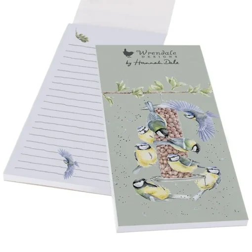 Wrendale Designs Magnetisch Notitieblokje Vogels Bon Appetit